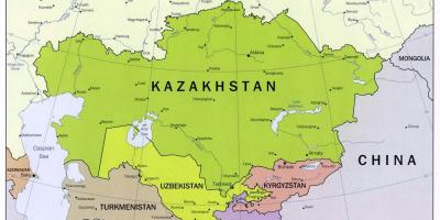 Usbekistan russland kart
